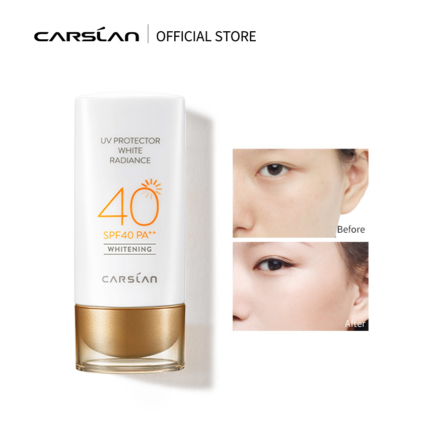 Kem Chống Nắng Carslan Làm Trắng Sáng Da Chống Tia Uv Spf40 50ml