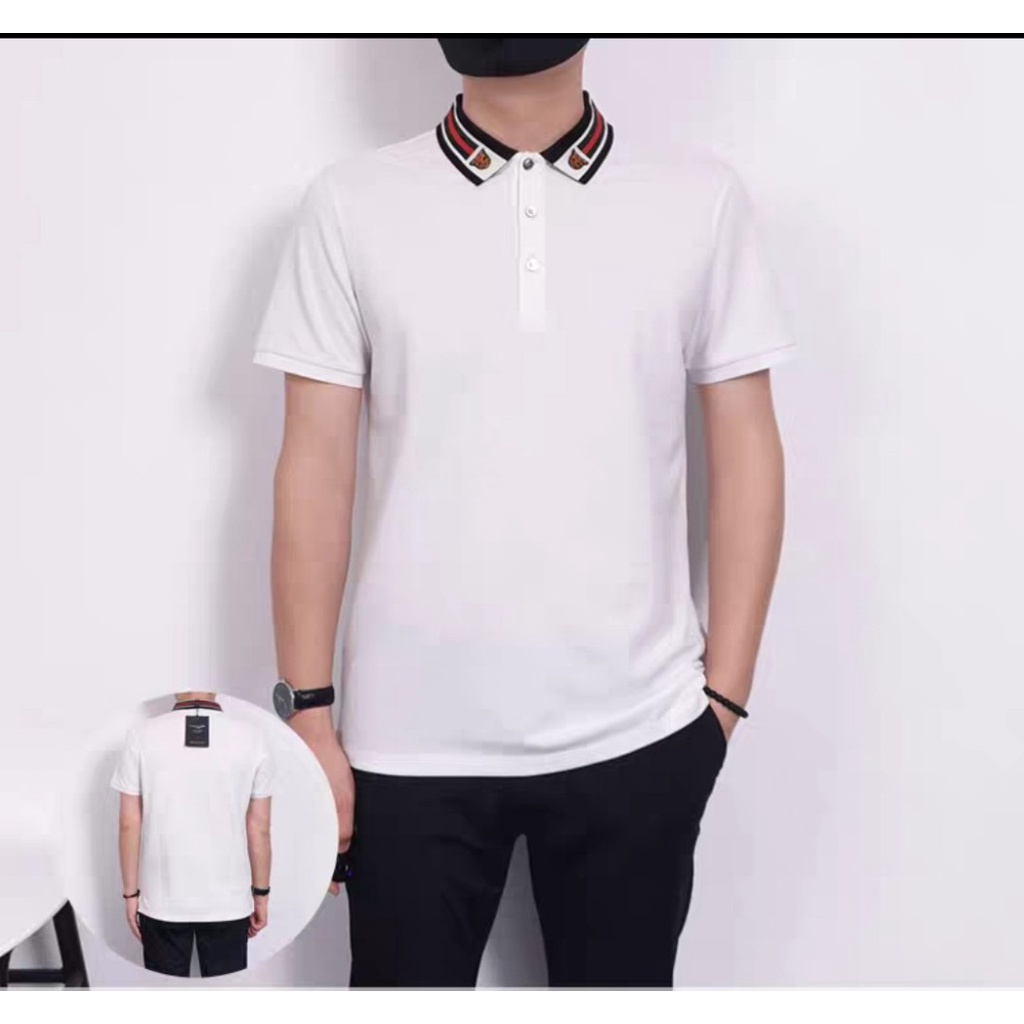 Áo POLO Nam Hè Cổ Bẻ Phối Viền Áo Logo Tương Phản Màu Sắc Siêu Hot, Trẻ Trung Năng Động Hot