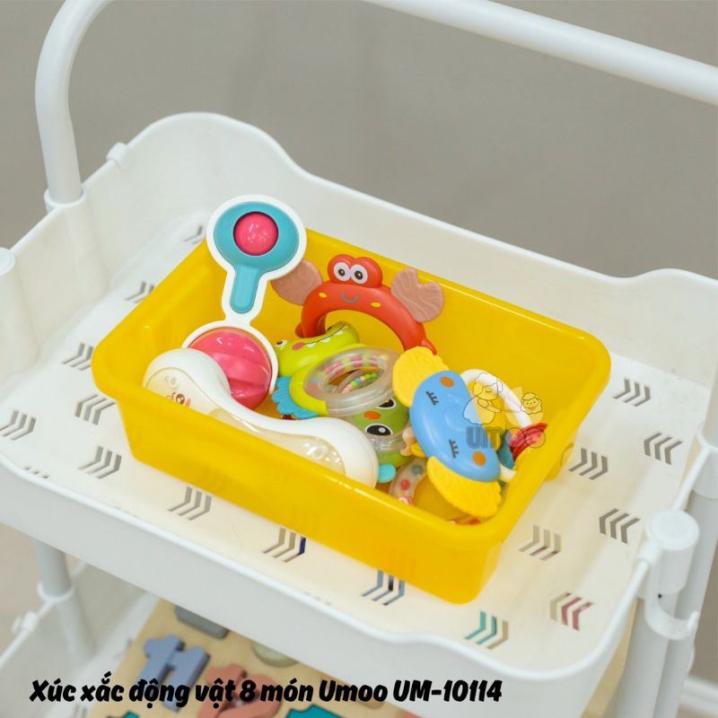 Set xúc xắc động vật 8 món Umoo