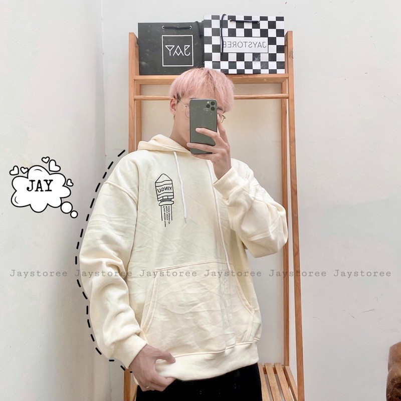 Áo Hoodie Nỉ Bông Unisex Tên Lửa /Nam nữ unisex/FREESHIP ❤️ Jaystoree ❤️