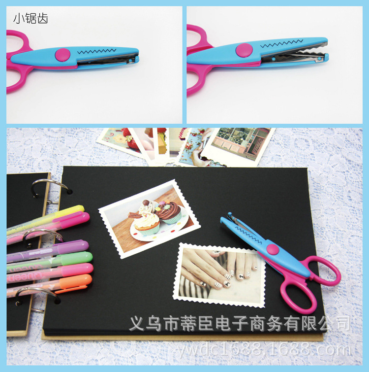 Kéo cắt giấy thủ công sáng tạo vui nhộn dành cho bé DIY
