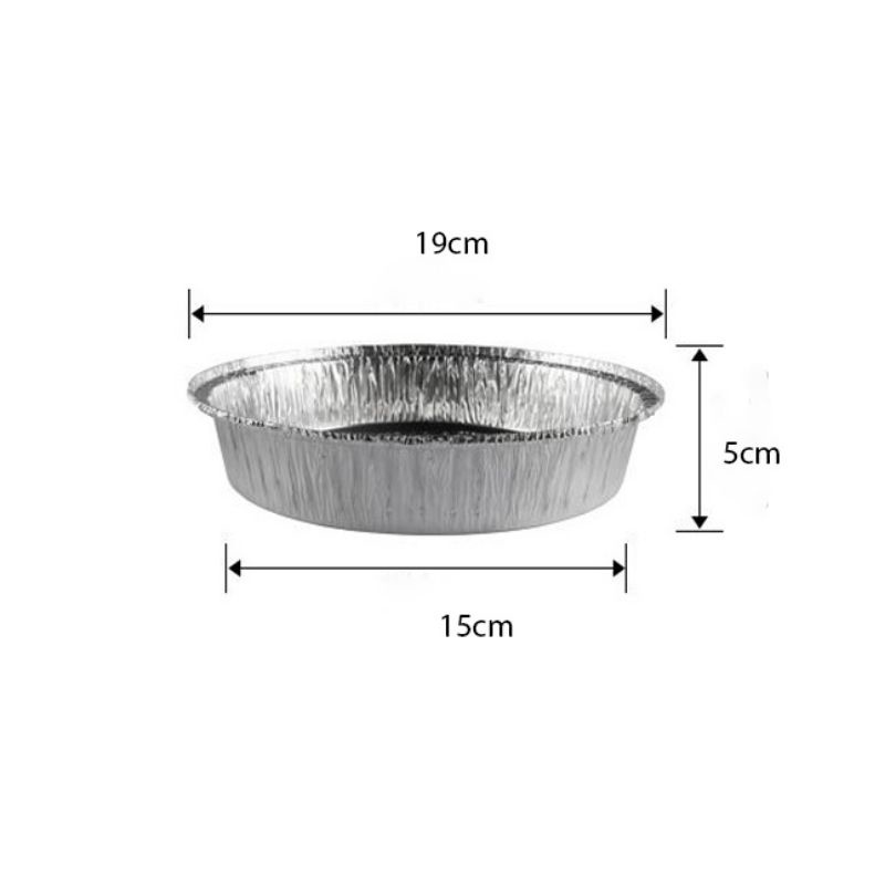 Sét 20 giấy bạc cho nồi chiên không dầu loại to 20cm