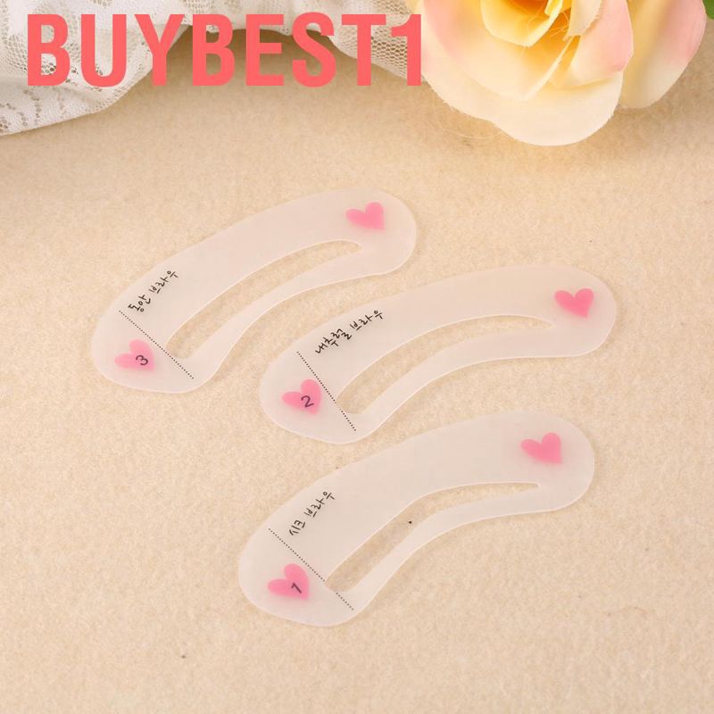 (hàng Mới Về) Set 13 Khuôn Hỗ Trợ Vẽ Lông Mày Tiện Dụng Chất Lượng Cao | BigBuy360 - bigbuy360.vn