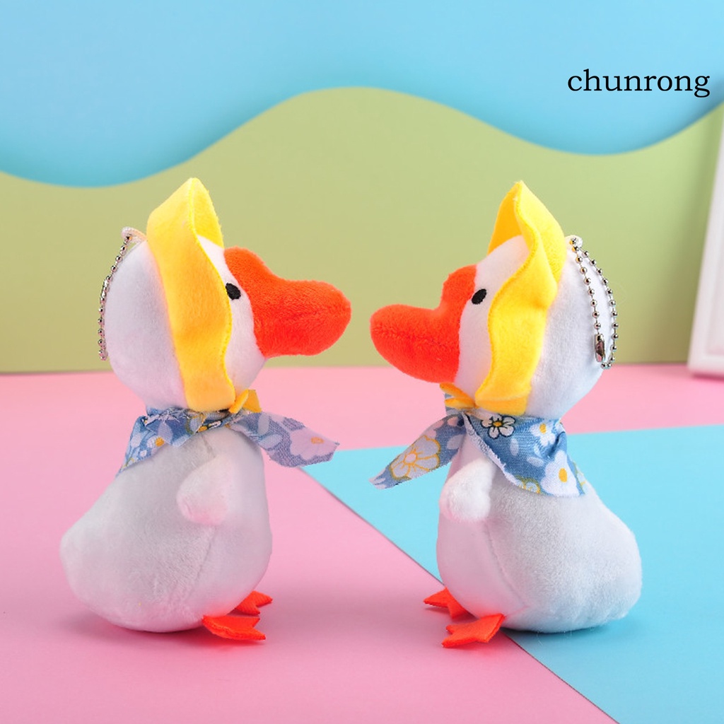 Cr Móc Khóa Vịt Nhồi Bông Dễ Thương