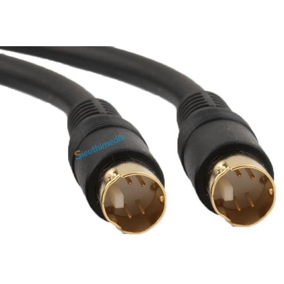 Cáp S-Video 5m Choseal kết nối máy siêu âm, máy nội soi, thiết bị y tế, thiết bị truyền hình hội nghị