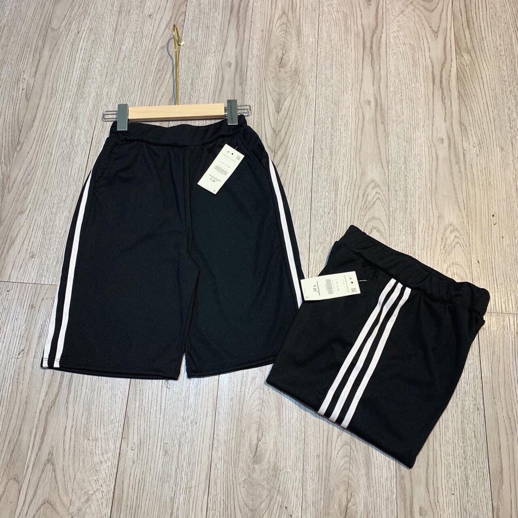 [S06] Quần short nỉ ngoại 3 line xitin hàng đẹp-A474-Quẩn short nam nữ unisex Quần đùi nỉ ngoại
 | BigBuy360 - bigbuy360.vn