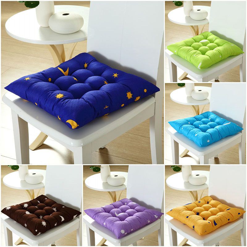 Đệm ngồi bệt/ nệm lót ghế có dây buộc kích thước 40x40cm