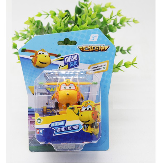 Super wings đội bay siêu đẳng đồ chơi - mô hình máy bay mini nhân vật Bucky