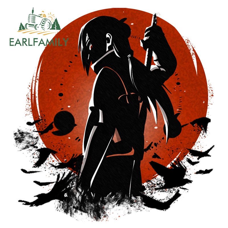 Đề Can Dán Trang Trí Xe Hơi Kiểu Samurai Nhật Bản 13Cmx13Cm Cá Tính