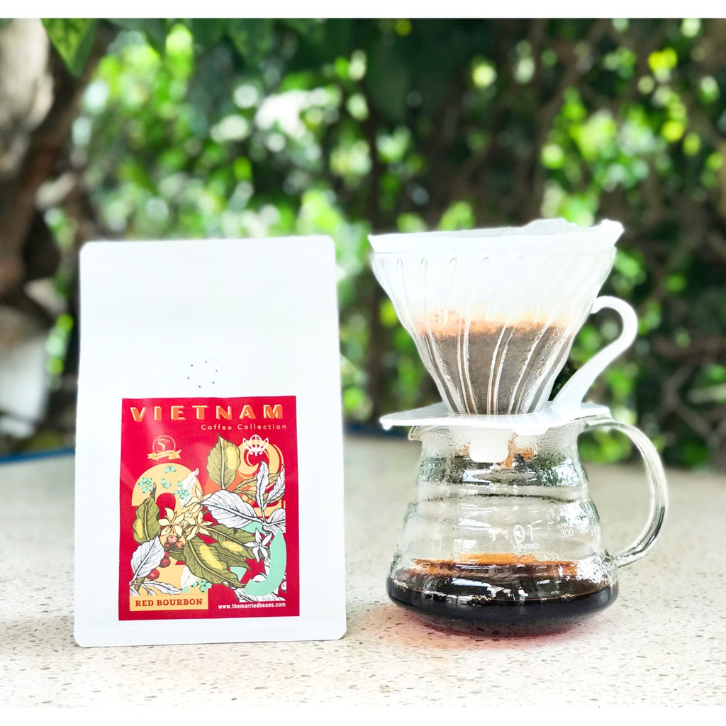 Cà Phê Đặc sản Arabica 100% Red Bourbon - The Married Beans (Túi 250gram) | BigBuy360 - bigbuy360.vn