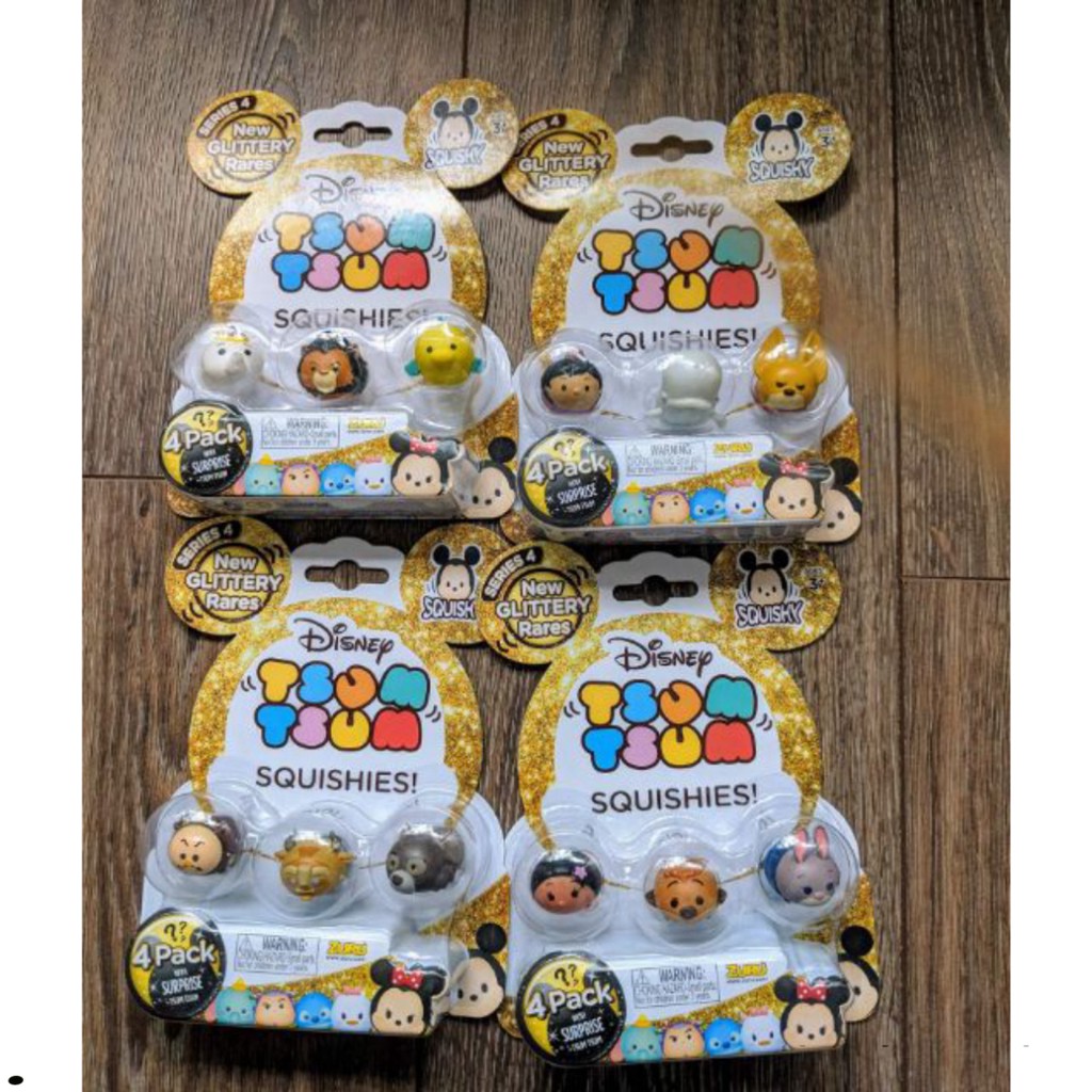 Set mô hình tsum tsum squishy series 4