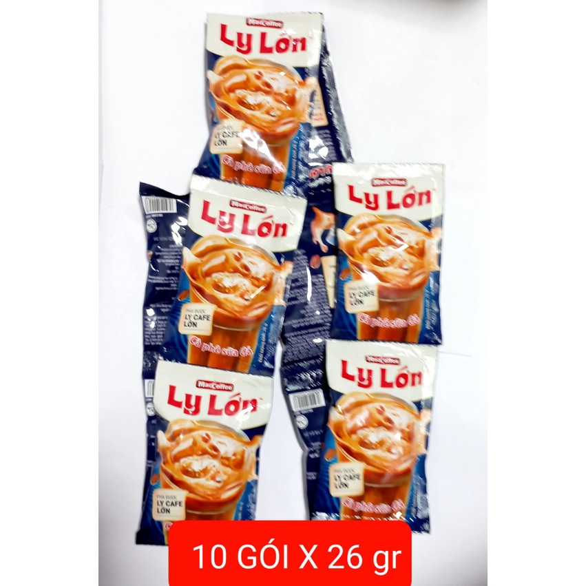 Hộp 260 gr cà phê sữa đá MacCoffee ly lớn.4/2024
