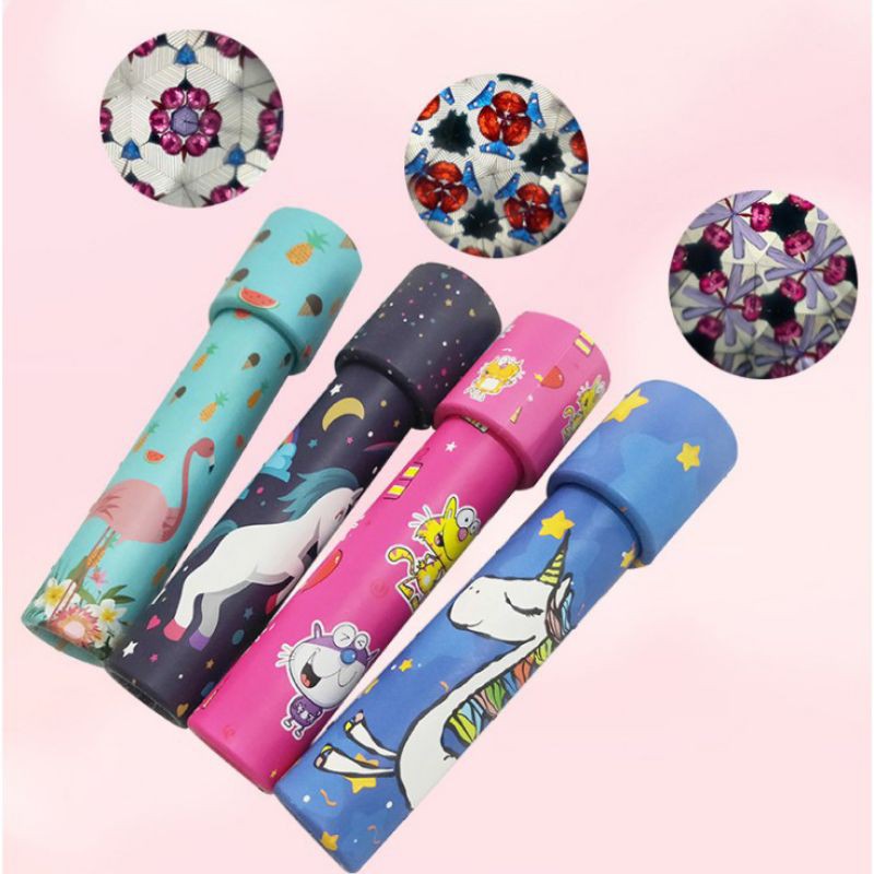 Đồ chơi kính vạn hoa ma thuật cho bé - Kính vạn hoa lung linh nhiều màu sắc kích thích sáng tạo