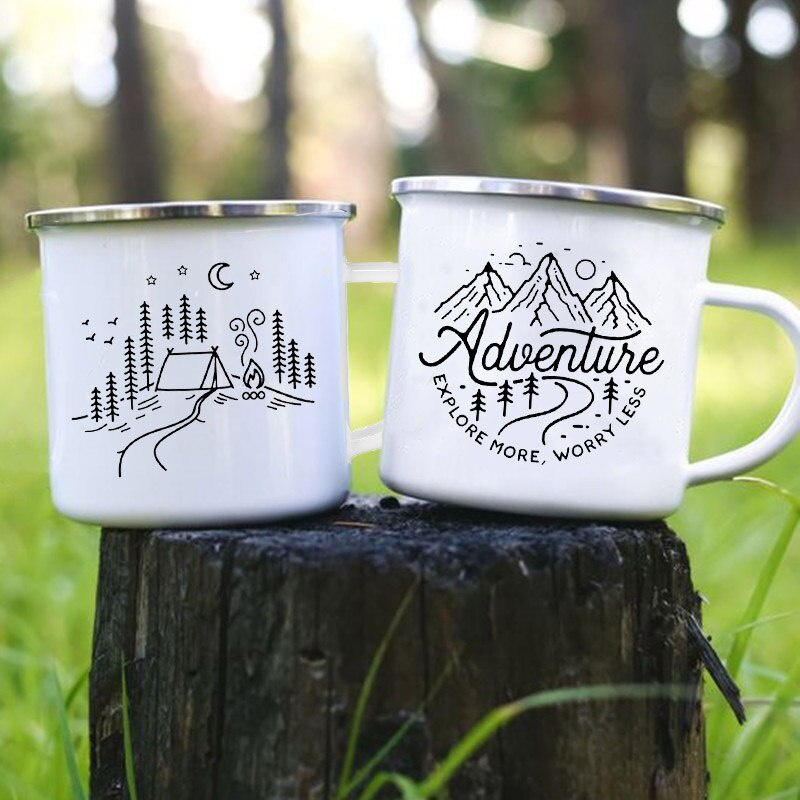 Cốc Cắm Trại happy campfire Men