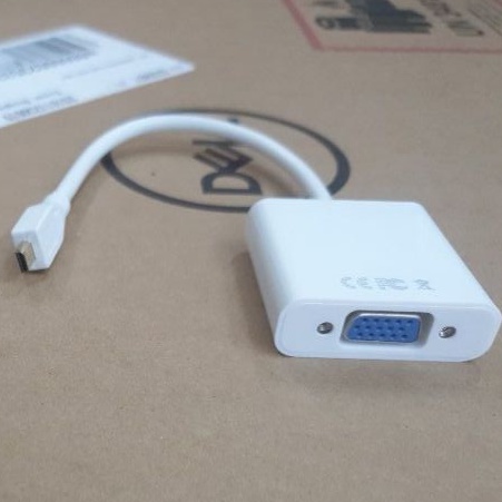 Cáp Chuyển Đổi Micro HDMI ra VGA Có Audio - Full Box - Bảo Hành 1 Tháng