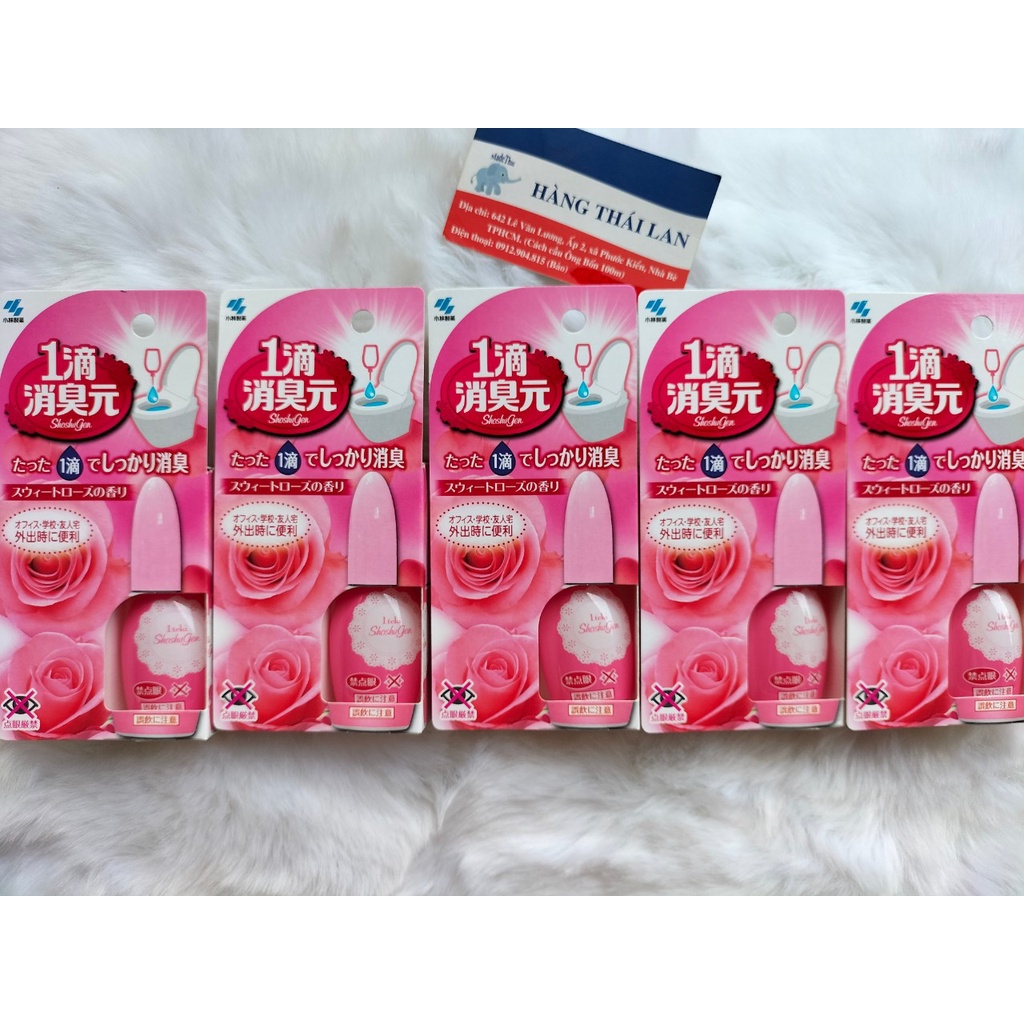 Nước nhỏ thơm bồn cầu 20ml Nhật Bản