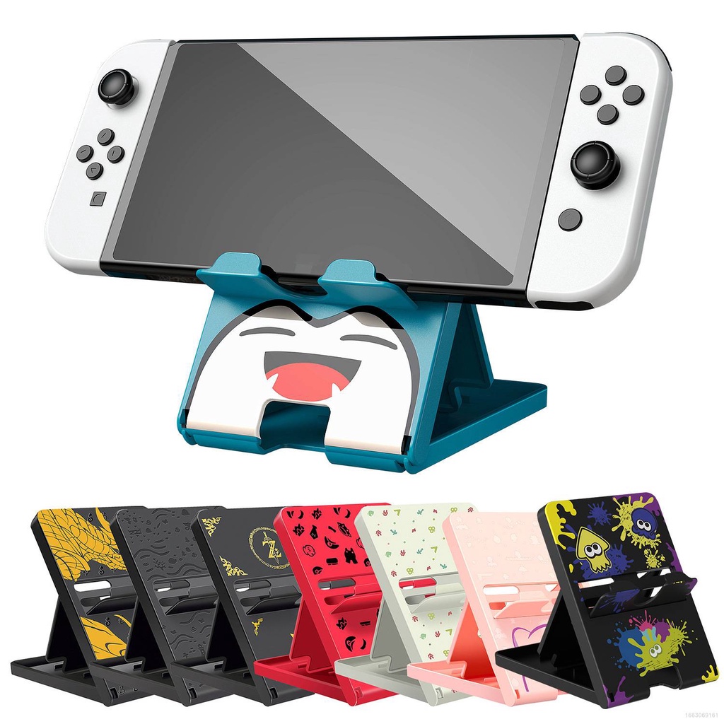 Giá Đỡ Máy Chơi Game Nintendo Switch Splatoon3 Lite Playstand Hình Động Vật Đáng Yêu