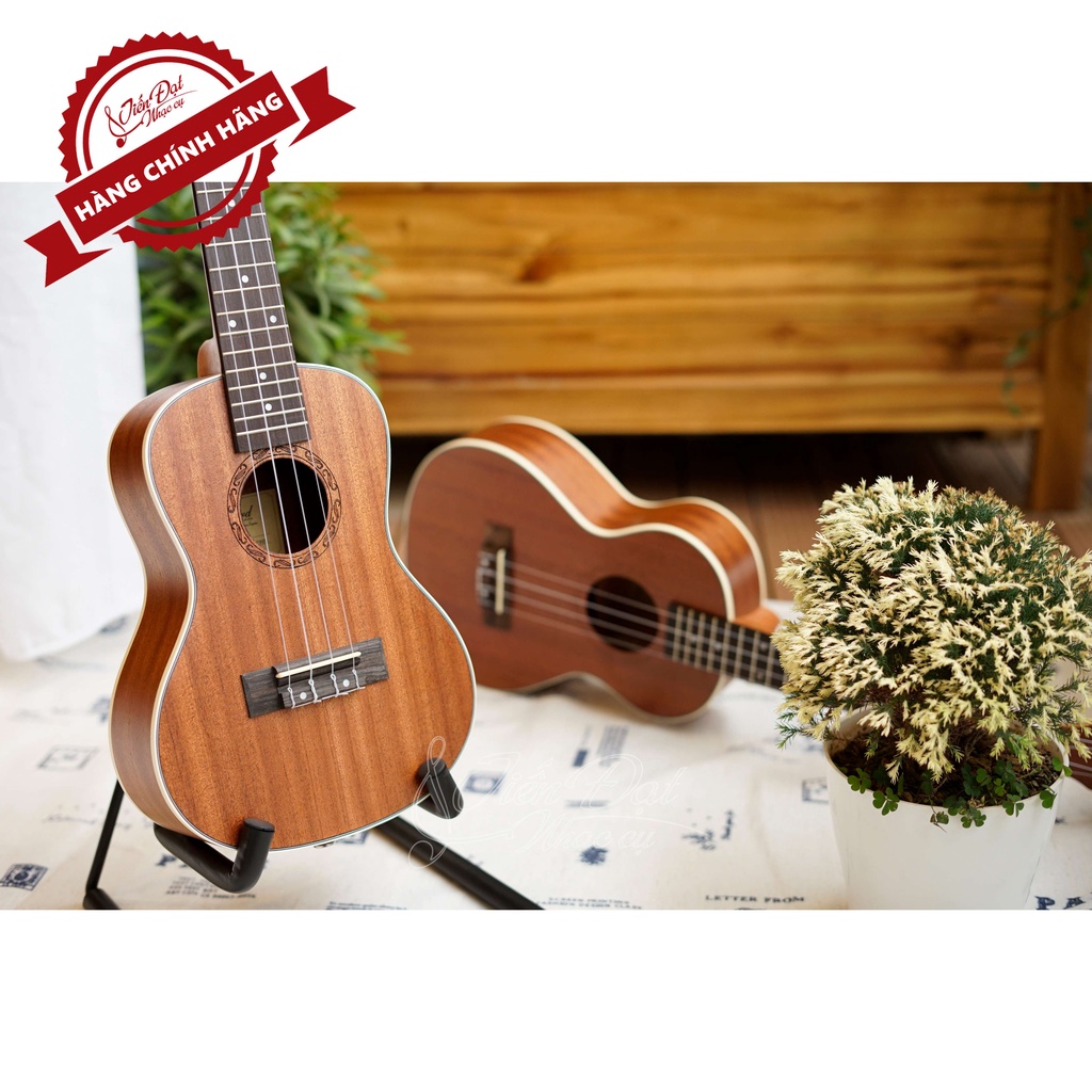 Đàn Ukulele Chard U-26A 26cm - Gỗ Gụ Nguyên Tấm Cao Cấp