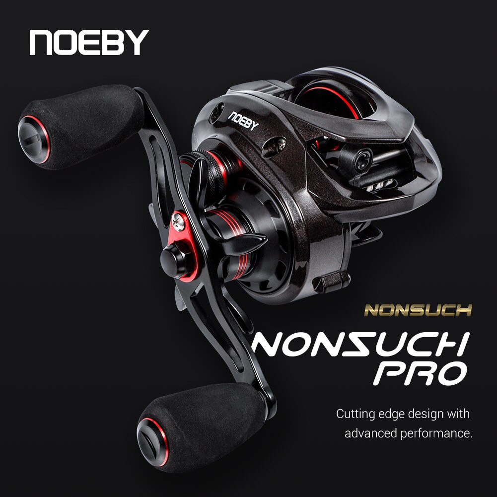 Máy ngang câu lure chính hãng Noeby Nonsuch Pro phukiencaulure25 máy ngang câu lure cao cấp chính hãng