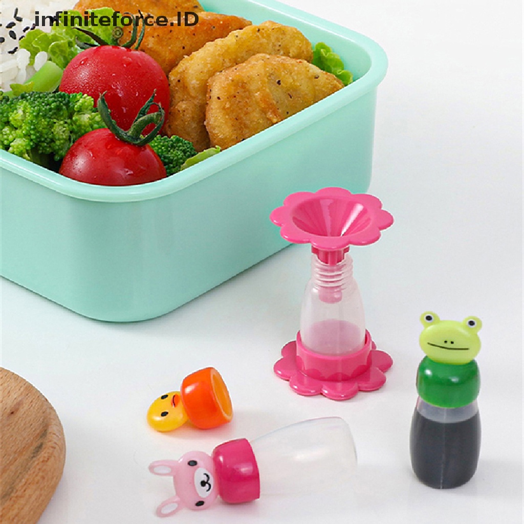 Set 4 Lọ Đựng Gia Vị Mini Hình Động Vật Dễ Thương