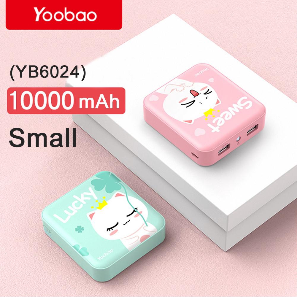Yoobao YB6024 Power Bank 1000mAh Dual USB Nguồn di động có đèn pin LED
