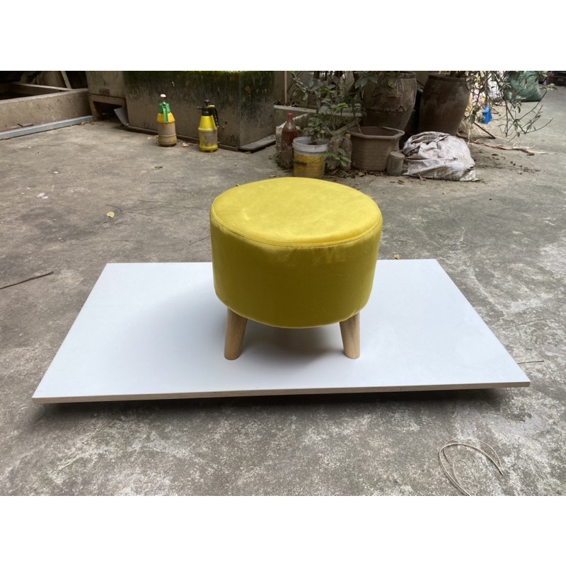 Đôn Ghế SOFA Chân Gỗ , Chân Sắt Tĩnh Điện , Cho Bàn Trà Bàn Trang Điểm