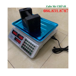 [ GIÁ SẬP SÀN ]  CÂN ĐIỆN TỬ TÍNH TIỀN 40kg/2g Cao Cấp ...BH 2 NĂM..Màn hình hiển thị trước, sau[ SẴN HÀNG ]