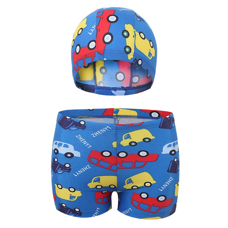 Quần Bơi Họa Tiết Hoạt Hình Co Giãn Dành Cho Bé Trai