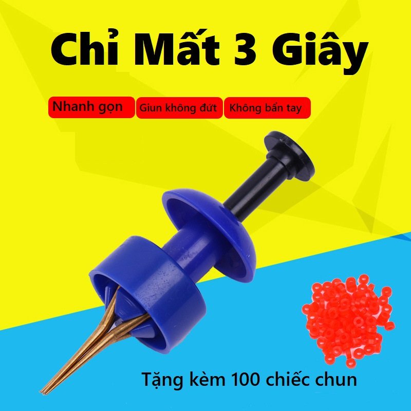Dụng Cụ Kẹp Mồi Giun , Trùn Chỉ , Kẹp Mồi Hạt Câu Cá  , cực kỳ tiện lợi