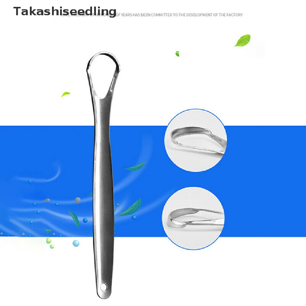 Set 1 / 2 Dụng Cụ Vệ Sinh Lưỡi Thép Không Gỉ Tiện Lợi