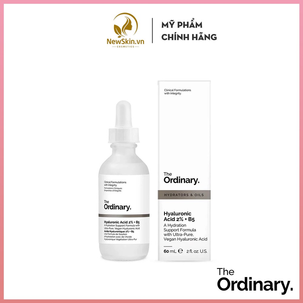 Serum cấp nước, phục hồi da The Ordinary Hyaluronic Acid 2% + B5 30ml