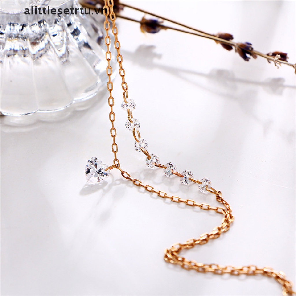 Vòng Tay Đính Đá Pha Lê Alittlesetrtu Vô Cực