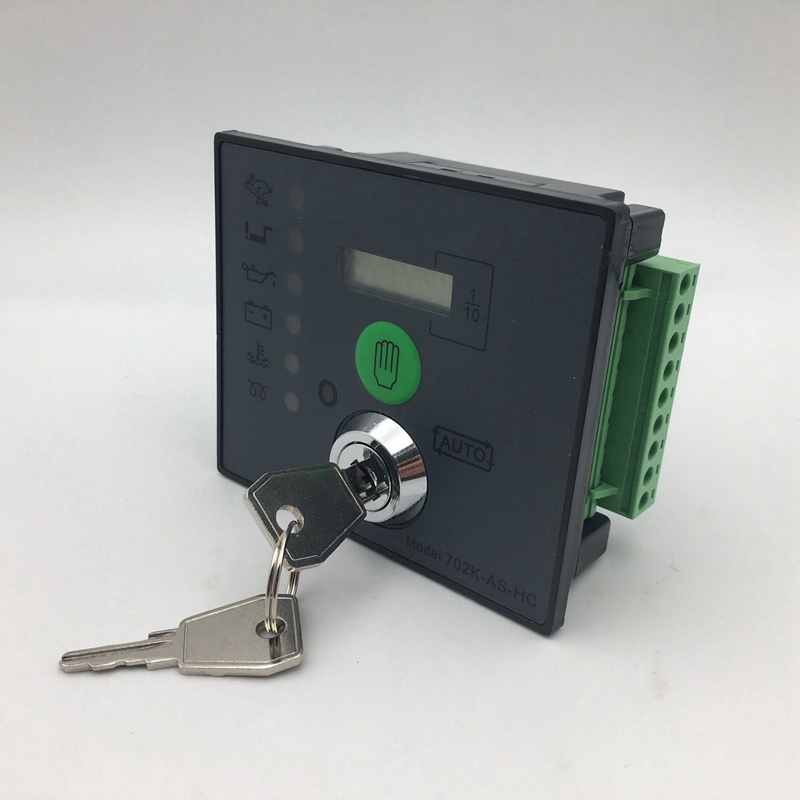 Bộ Điều Khiển Máy Phát Điện Tự Động 702AS Kèm Chìa Khóa Thay Thế DSE702AS Dse7