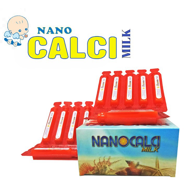 [Hàng Công Ty] Canxi Sữa Non Nano Calci Milk cho bé biếng ăn, tăng cân