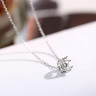 Dây chuyền bạc nữ vương miện công chúa
