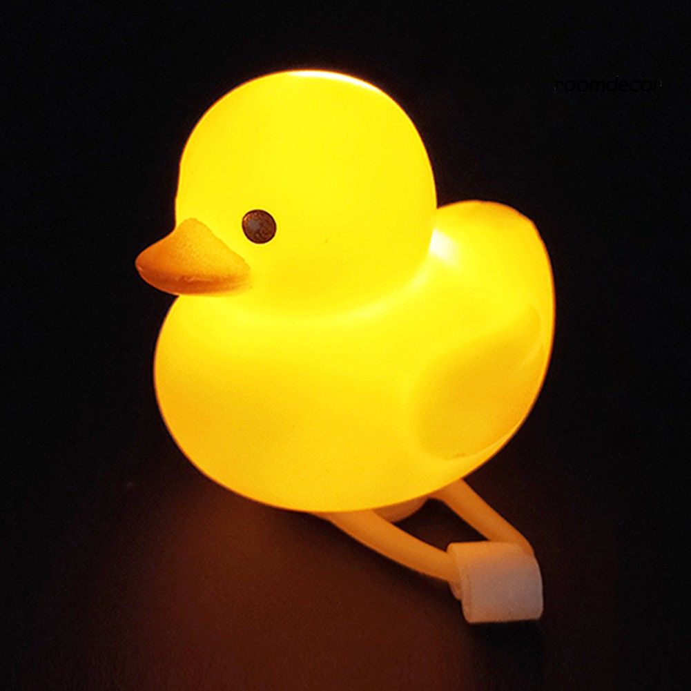 Đèn led hình vịt dùng gắn tay lái xe đạp / xe máy