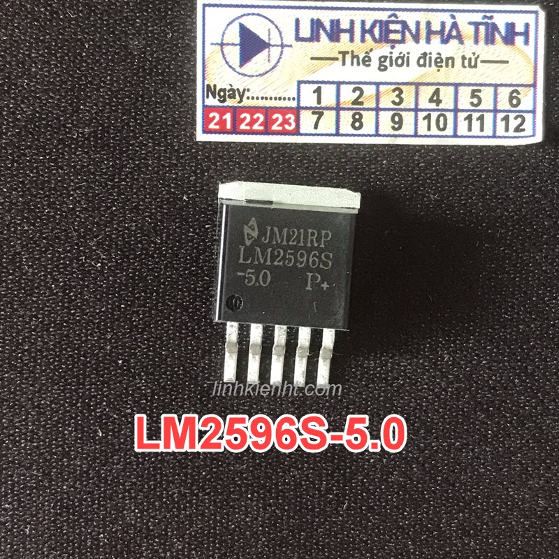 Túi 5 con ic nguồn hạ áp LM2596S-5.0 LM2596S LM2596 2596 dán tương đương XL2596S-5.0