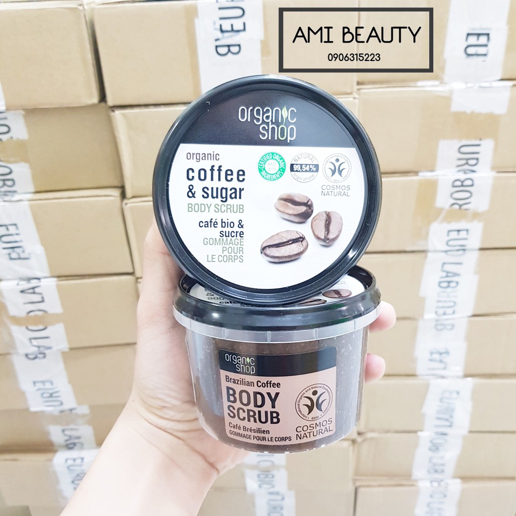 Tẩy Tế Bào Chết Toàn Thân Organic Shop Organic Body Scrub (250ml)