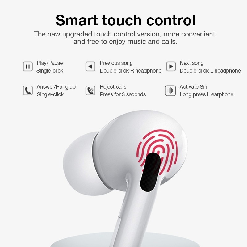 Tai Nghe Nhét Tai Không Dây Tws Air Pods Cho Android Ios 12 Airpods Pro Iphone OPPO INPODS