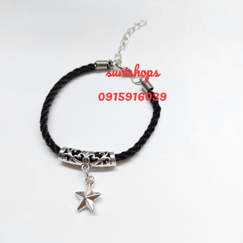 Vòng tay may mắn chuông có mix charm