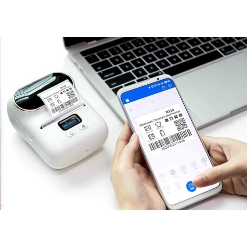 Máy In Nhãn Di Động M110, Bluetooth, In Qua App