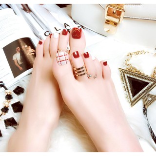 Bộ 24 Móng Chân Giả Mẫu 15