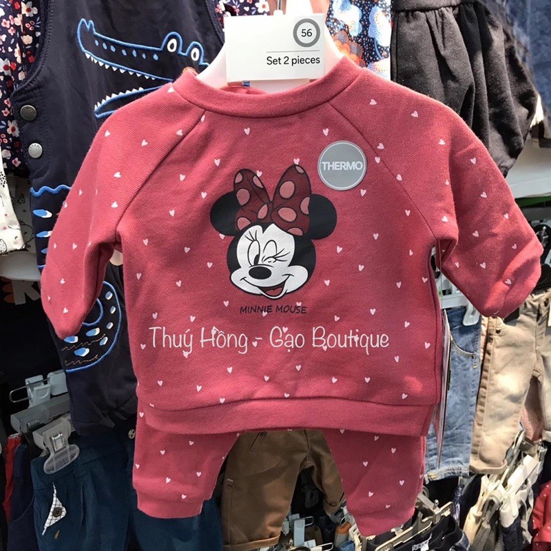 [Hình thật] Bộ đồ dài Disney cho bé gái