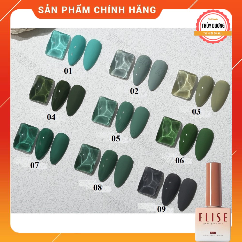 Sơn gel Elise cao cấp chính hãng mã GL 15ml