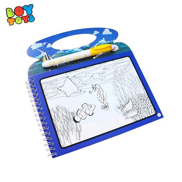 Bộ đồ chơi album tô màu ma thuật tự xóa nhiều chủ đề cho bé thỏa sức vui chơi