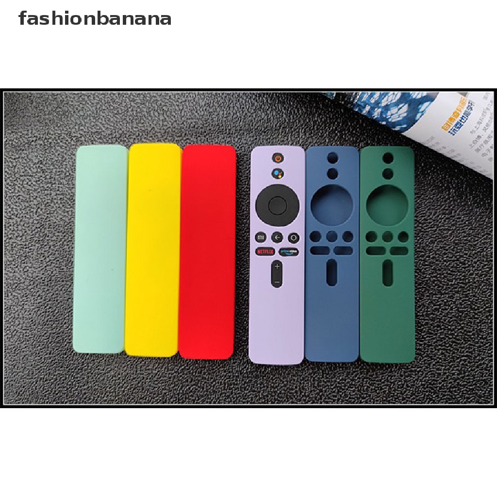 Fashionbanana Silicone Remote Control Case For Xiaomi Mi Box S/4X Mi Remotes Control Protector TYU