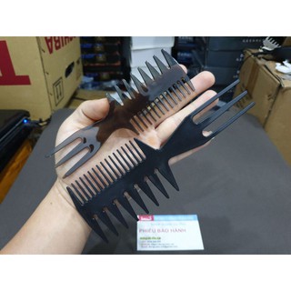Lược Tạo Kiểu Tóc Nam Siêu Đẹp, Lược Tạo Kiểu Tóc Chuyên Nghiệp Afro Cho Thợ Tóc .(Ảnh thật)