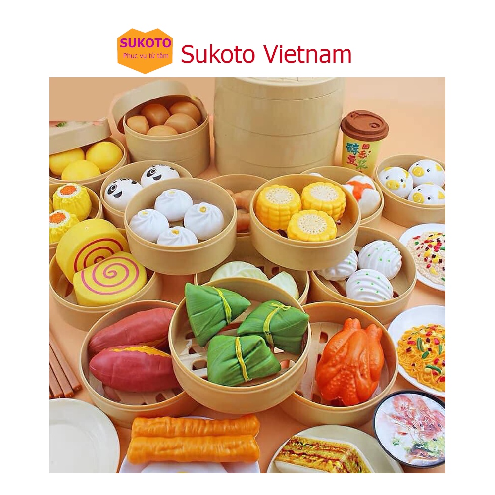 Đồ chơi nấu ăn sukoto bánh bao 88 chi tiết - Sukoto Vietnam