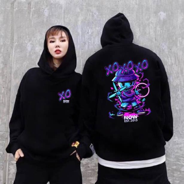 SALE- Áo hoodie XO NOW SAIGON FREESHIP NVH - mẫu siêu HOT