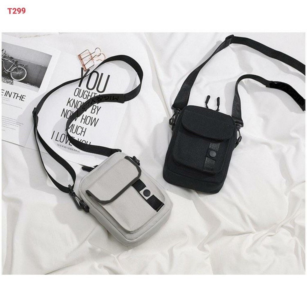 [Mã FAMAYWA2 giảm 10K đơn 50K] Túi Đeo Chéo Nam Nữ Mini Hàn Quốc